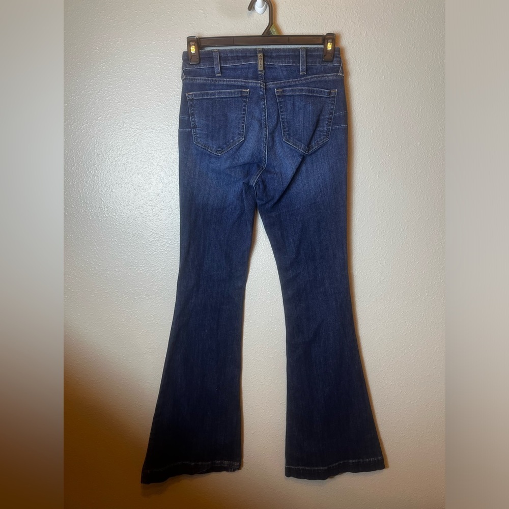 Ariat Women’s High Rise Alex Flare Jeans in Midnight Size 28L - Picture 5 of 6